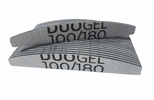 Screenshot 2025-11-24 at 14-34-21 Pilnik łódka półksiężyc zeberka do paznokci 100_180 DUOGEL 25szt Basic (5904484606480) • Cena Opinie • Pilniki i polerki do rąk 17989354469 • Allegro.png